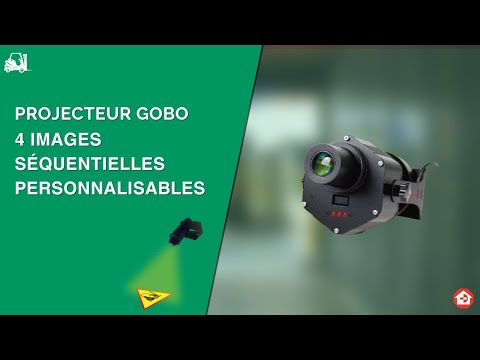 Projecteur de signalétiques lumineuses de danger au sol