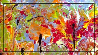 Colors of Fall Forest #Oct2018PouringChallenge