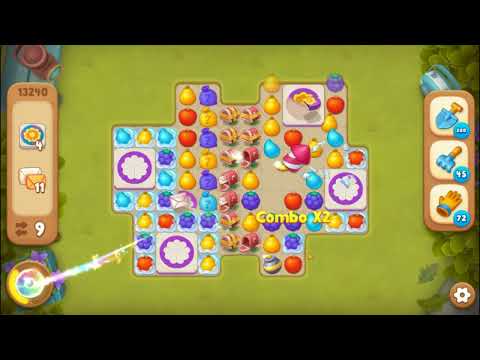 Gardenscapes Level 13240 No Boosters HD