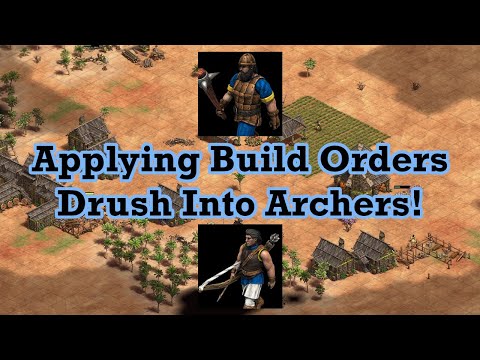 Cicero's Interactive Build Order: Drush Into Archers | Applying Build Orders