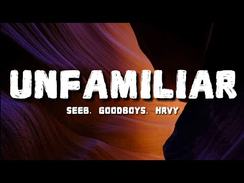 Seeb x Goodboys x Hrvy - Unfamiliar (lyrics)