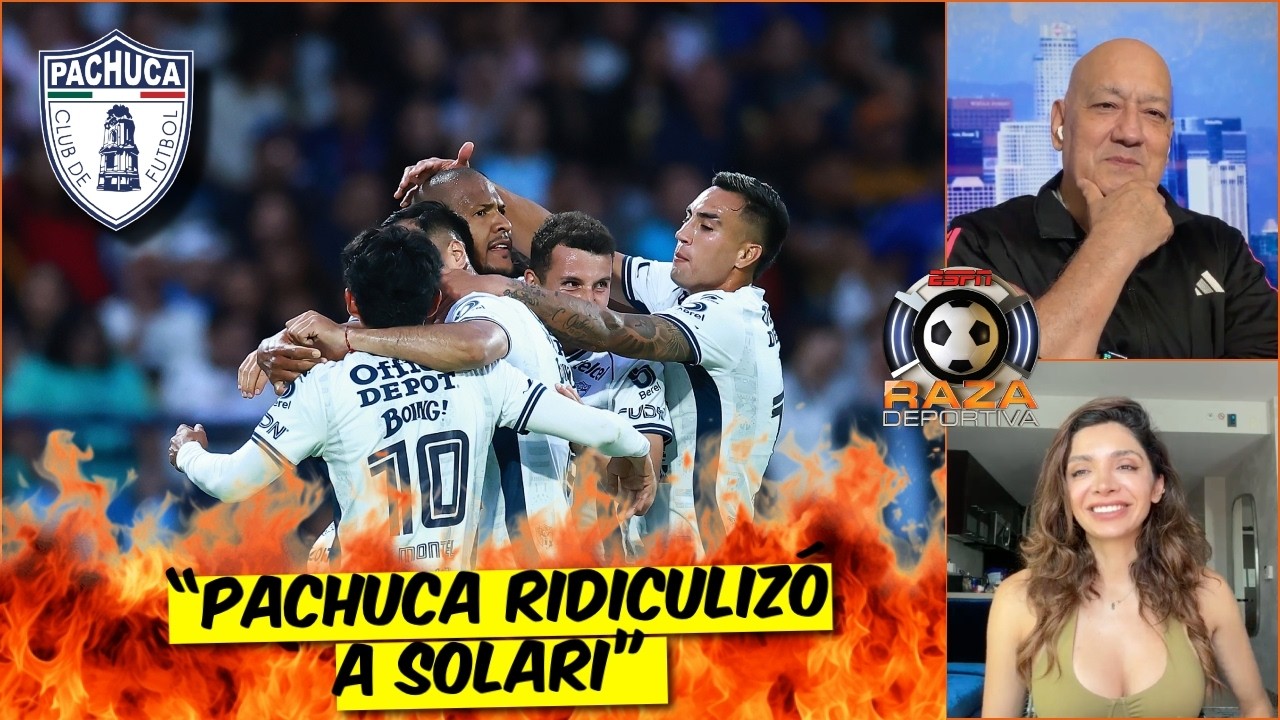 PACHUCA hizo BIEN en HUMILLAR a ESTEBAN SOLARI. COMIENZO PERFECTO para los TUZOS | Raza Deportiva