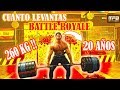 CUANTO LEVANTAS BATTLE ROYALE *20 AÑOS 260 KG !! PARTE 1