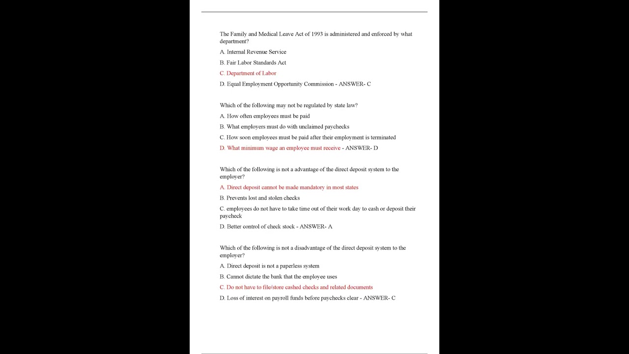 CPP CERTIFIED PAYROLL PROFESSIONAL EXAM ACTUAL EXAM 400 QUESTIONS AND CORRECT DETAILED ANSWERS VERIF