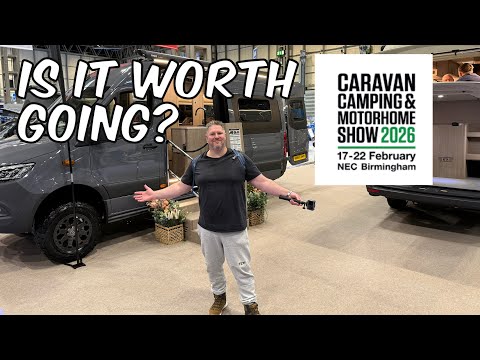 NEC Caravan Camping & Motorhome Show 2026 - Walkaround Tour