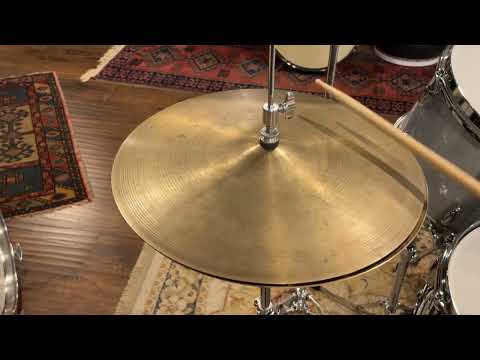 15" Zildjian A 1970s New Beat Hi-Hat Cymbal Pair 960g/1438g