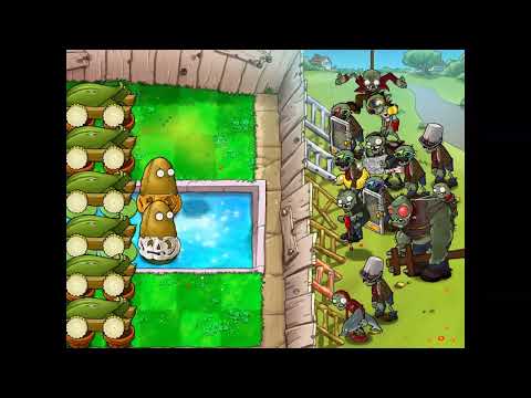 Plants vs Zombies Survival Endless Part 91 9000-9100 Flags