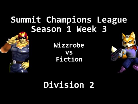 SCL1.3 - Wizzrobe (Captain Falcon) vs Fiction (Fox) - Division 2