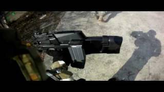 preview picture of video 'Airsoft HelmetcamHD - Reflex Sight Smashed [2 Kills2010-02-21]'