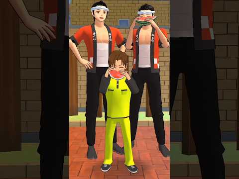 The child eats 🤣😘 #sakuraschoolsimulator #sakura #viralvideo #sakurachannel #shorts
