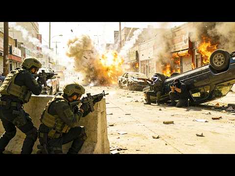 Forze Speciali contro Banda Armata — Strade diventano campo di battaglia esplosivo