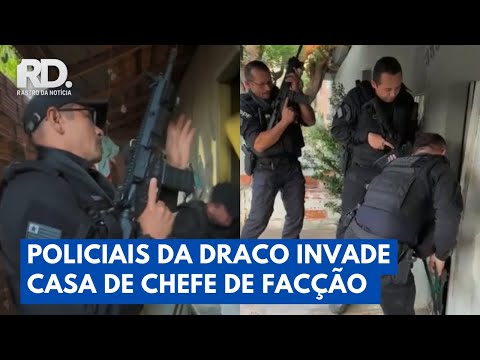 Policiais da DRACO Prende Chefe da Facção BDM em Mega-Operação | Rastro da Notícia