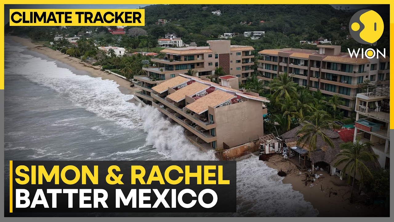 Hurricane Simon & Tropical Storm Rachel Leave 5 Dead In Mexico | WION News