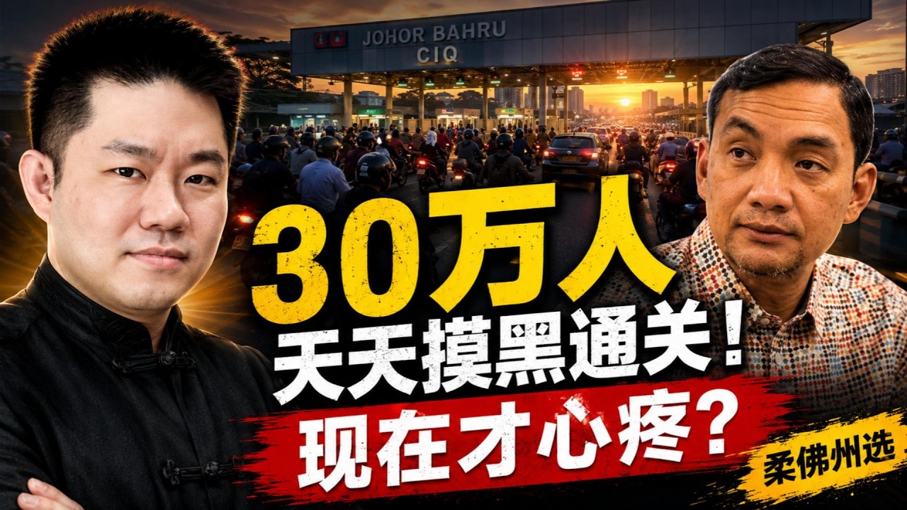 ⚠️  翁哈菲兹凌晨巡视关卡，是关心人民，还是选前表演？ | 做了4年才发现越堤族辛苦？柔佛人不买单了｜点亮人生 06132026 #马来西亚 #柔佛 #翁哈菲兹