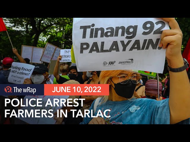 Police arrest over 90 farmers, land reform advocates in Concepcion, Tarlac