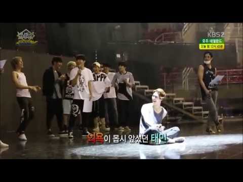 140618 Taemin made mistake and SHINee member said sorry