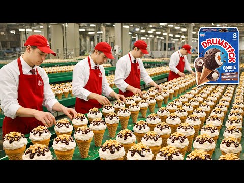 How It’s Made: Drumstick Ice Cream Cones,  Fruit Bars, Almond Roca