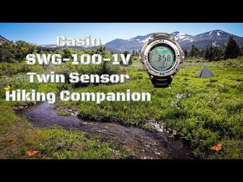 Casio SGW-100 Hiking watch with Compass and Thermometer