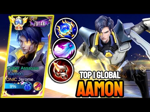 Aamon 95% Win Rate?! Top 1 Global Aamon by Jerome. - Mobile Legends