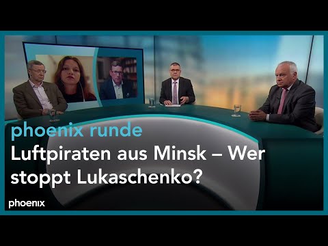 phoenix runde: Luftpiraten aus Minsk - Wer stoppt Lukaschenko?