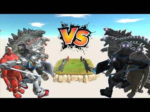 1vs1 Kaiju Monster Battle vs Dark Itself - Animal Revolt Battle Simulator