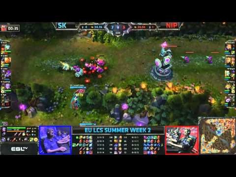 SK Gaming (SK) vs Ninjas in Pyjamas (NiP) || Moscow Russia EU LCS Summer 2013 W2D3 || Full Game HD