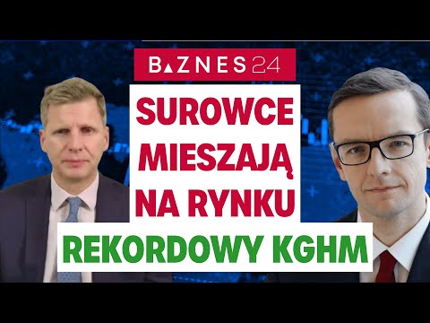 GPW pod kreską. Surowce pod lupą - ropa spada, srebro wciąż rośnie. KGHM osiąga kolejny szczyt.
