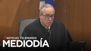 Reanudan juicio contra expolicía acusado de la muerte de Floyd | Noticias Telemundo