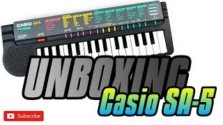 Video thumbnail for MINI KEYBOARD CASIO SA - 5 [ UNBOXING & REVIEW ] INDONESIA by ma remaaa