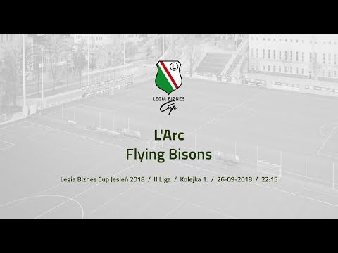 Skrót spotkania L'Arc - Flying Bisons ( Legia Biznes Cup Jesień 2018 )