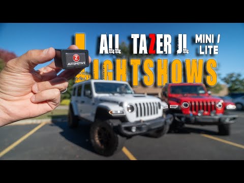 Strobe all the OEM Lights on YOUR Jeep Wrangler JL / Gladiator JT - TaZer JL Mini/Lite