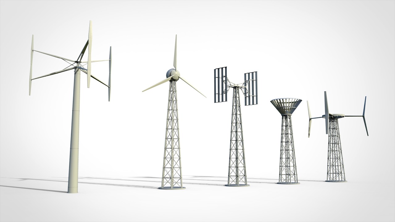 Wind turbine 13 3D Model