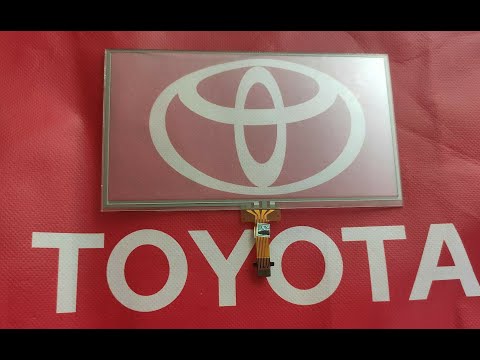 HOW TO REPLACE A Touch-screen ON NON-RESPONSIVE A 14 15 16 TOYOTA COROLLA GPS Navigation APPS