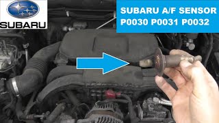 Subaru Air Fuel Sensor P0030 P0031 P0032