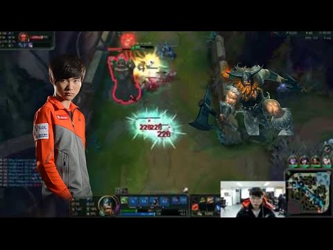 Faker Stream : Faker Play Olaf vs Renekton