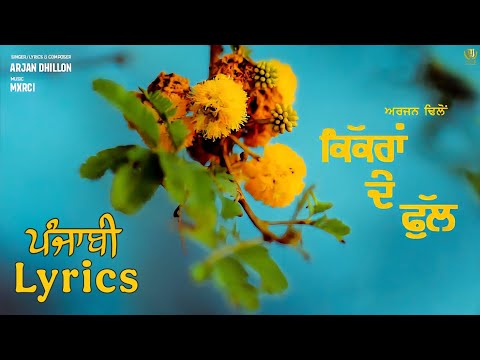 Kikran De Phull  - Arjan Dhillon x MXRCI - Punjabi Lyrics Video - Latest Punjabi Songs 2025