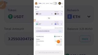 How to convert BNB to ETH Trast wallet bep20 to erc20 convert