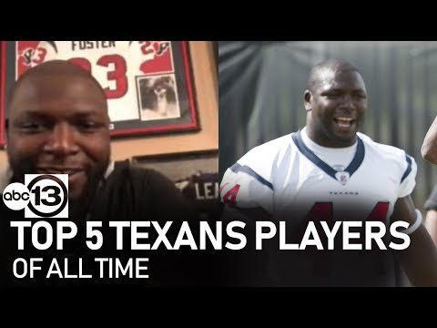 Vonta Leach's all-time top 5 Texans players