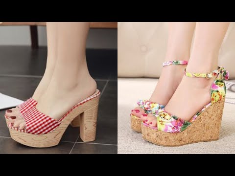 SANDALIAS de MODA con  PLATAFORMA / Bonitas sandalias con plataforma y cuñas / Fashion Love