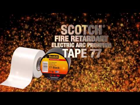 Scotch fire retardant electric arc proofing tape