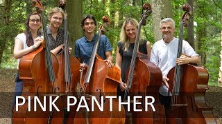 PINK PANTHER Theme | double bass quintet | Božo Paradžik &amp; students