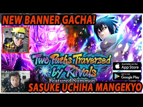 🔥🔥GACHA UNTUK SASUKE UCHIHA [ETERNAL MANGEKYO SHARINGAN] AMPAS GACHA! - NARUTO X BORUTO NINJA TRIBES