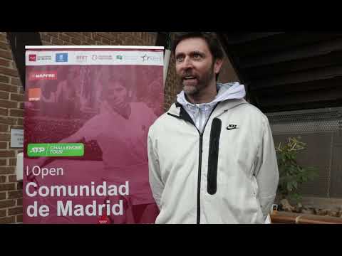 OPEN COMUNIDAD DE MADRID - Félix Mantilla, con Pouille en el Open Comunidad de Madrid