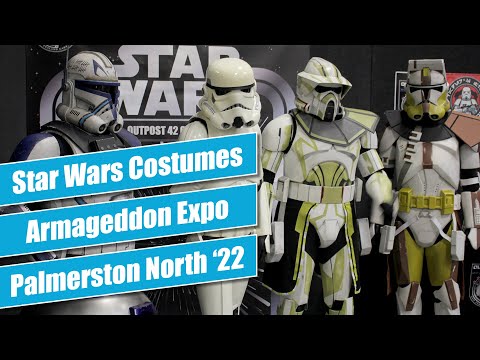 Star Wars Costumes - Armageddon Expo Palmerston North 2022