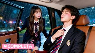 💗A estudante muda escapou no carro do CEO, apenas para se tornar sua cura! Ela está grávida!#kdrama