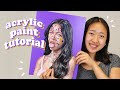 Painting Olivia Rodrigo