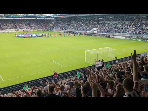 Willem II - Telstar: Opkomst van de spelers