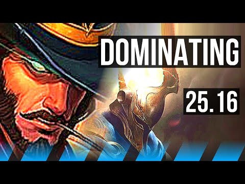 TWISTED FATE vs PANTHEON (MID) | Dominating | KR Master | 25.16