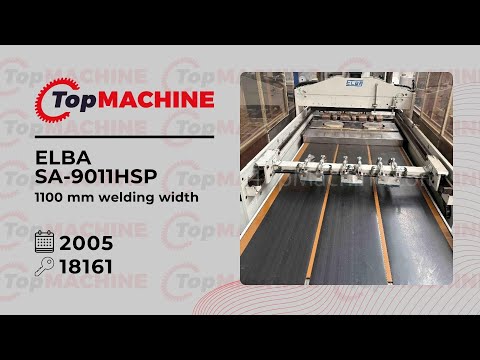 ELBA SA-9011HSP Bag making machine used