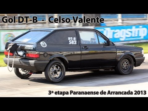 Gol Turbo DT-B - Celso Valente - 3ª etapa Paranaense de Arrancada 2013